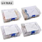 1/4W 1/8W 1/2W 1W 2W Metal Film Resistor Kit 130 Values 0.125W 0.25W 0.5W 1% Resistance Assortment Assorted Set Box 0.1667W