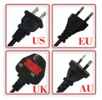 72V 60V 2A/3A/5A 20S 16S 18650 Lithium Battery Charger DC 5.5*2.1mm, Multiple Plug Options, Intelligent Charger EU/US/UK/AU