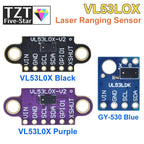 VL53L0X Time-of-Flight (ToF) Laser Ranging Sensor Breakout 940nm GY-VL53L0XV2 Laser Distance Module I2C IIC 3.3V/5V For Arduino