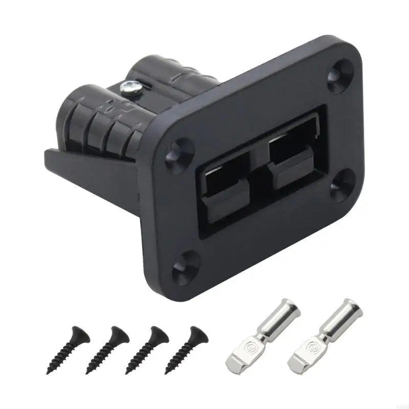 Q9QD 50Amp Connector Plug Mounting Bracket Panel Cover for Andersons Plug Flush Mount