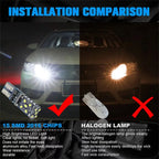 2/10 PCS Super Bright T10 W5W LED Bulbs Canbus 12/24V 7000K White Car Interior Dome Maps Trunk License Plate Wedge Side Lights
