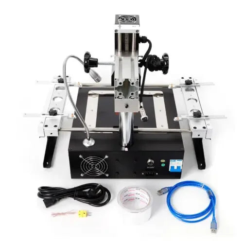 IR6500 BGA Rework Station Infrared Solder Welder System Closed-loop Temperature Control with USB Cable for Welding Repairing