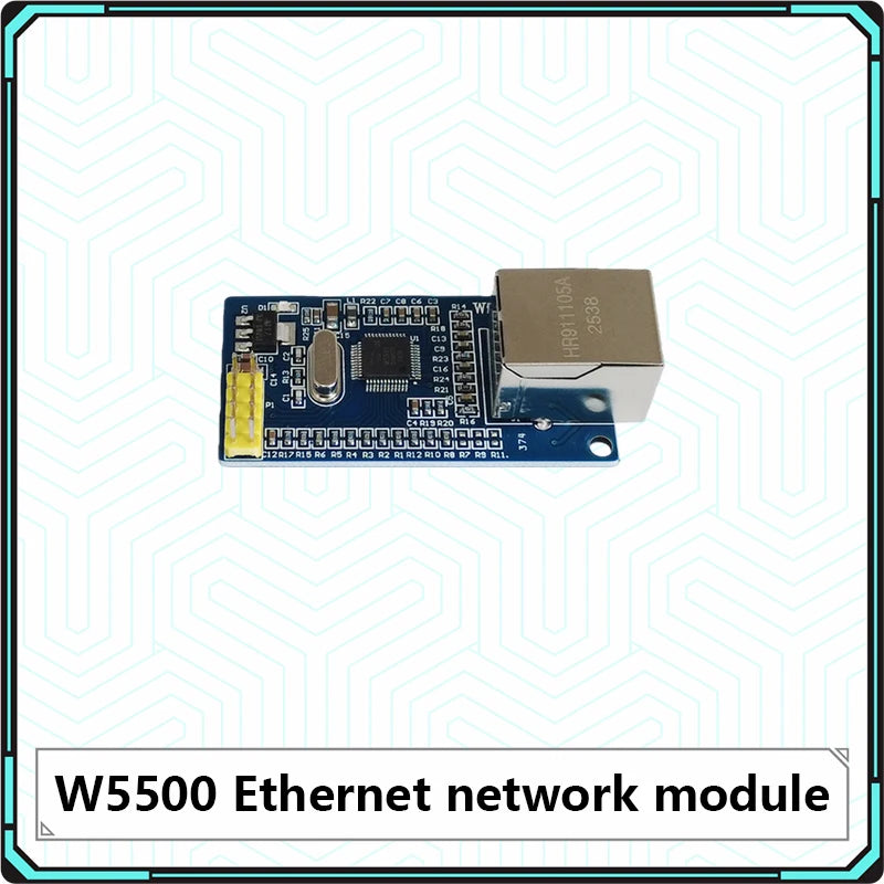 USR-ES1 W5500 W5100 Ethernet Network Module Hardware SPI to LAN/ Ethernet TCP / IP 51 / STM32 Microcontroller Program Over