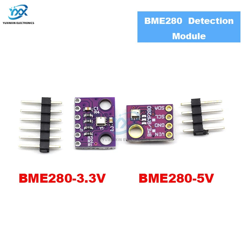 1/3/5/10PCS BME280 Sensors Module Digital Temperature Humidity Barometric Pressure Sensors 3.3V 5V 1.8-5V I2C SPI BME280