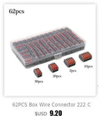 1/5PCS Wire Connector Electrical Cable Led Connectors Mini Terminals Blocks Quick Wiring Push-in Docking Butt Electrician Tools