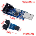 1PCS /5pcs  USBASP USBISP AVR Programmer USB ISP USB ASP ATMEGA8 ATMEGA128 Support Win7 64 with stk500