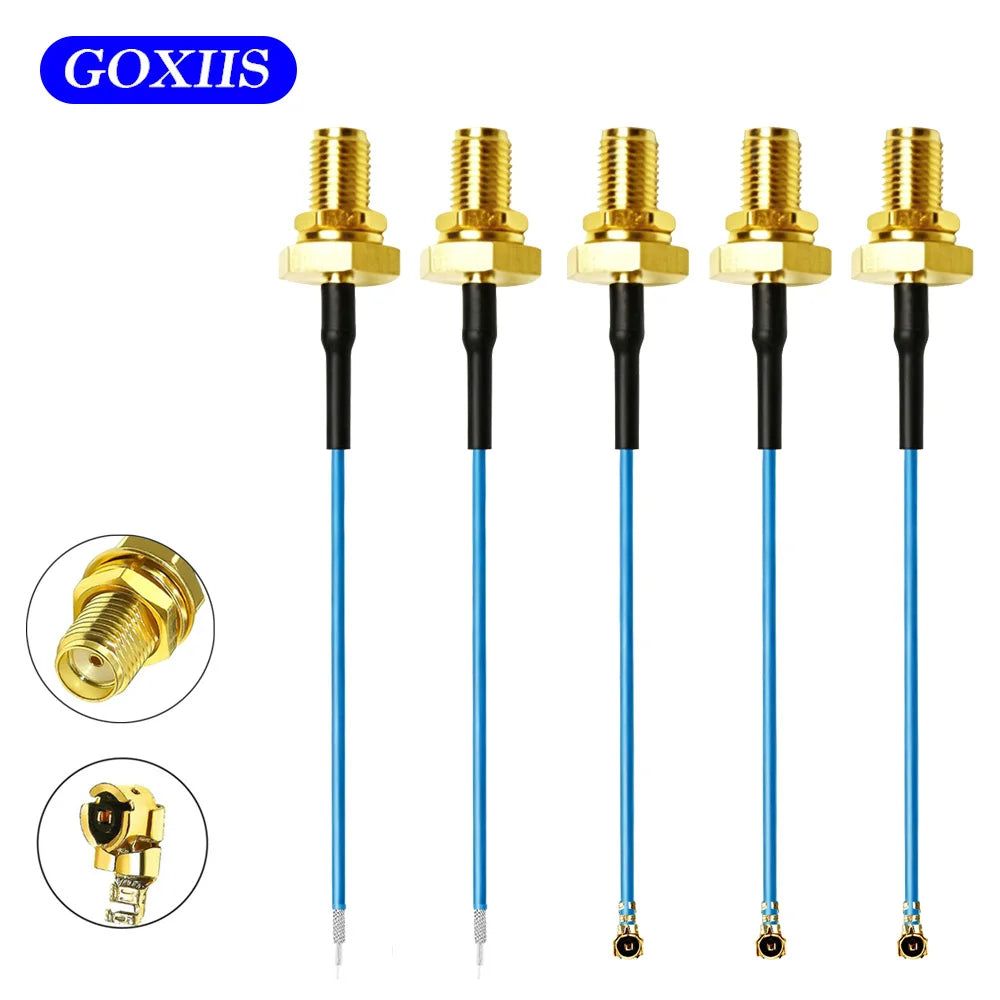 RP SMA Pigtail Cable RG1.17 waterproof Extension wire SMA Female Connector To UFL/U.FL Cable for WiFi Antenna Extension Cable