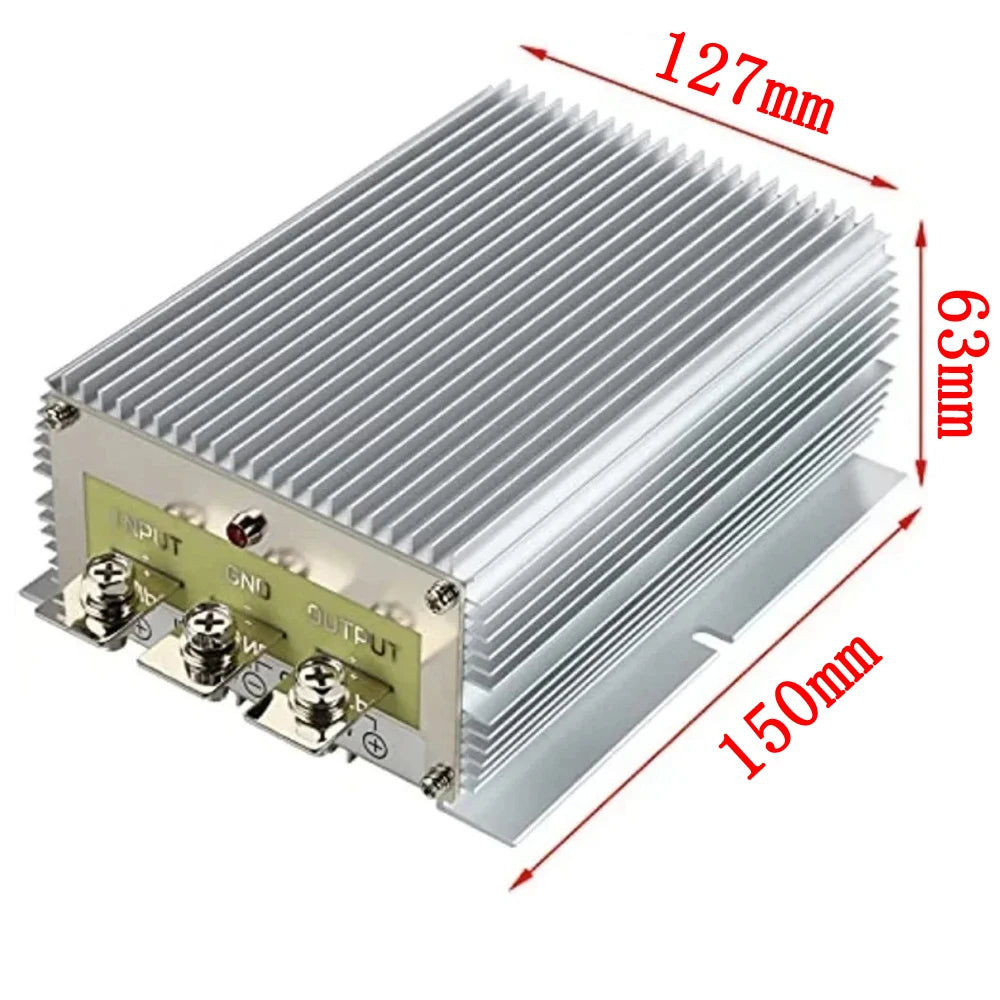 DC 24V to 12V 100A 1200W Waterproof Buck Transformer Power Supply