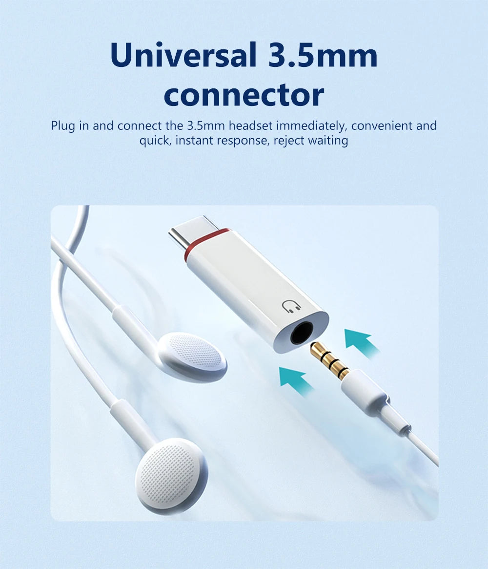 Olaf USB Type C To 3.5 Jack Earphone Adapter USB-C 3 5mm Audio Converter For Samsung Xiaomi Huawei USB C Headphone Aux Adapter