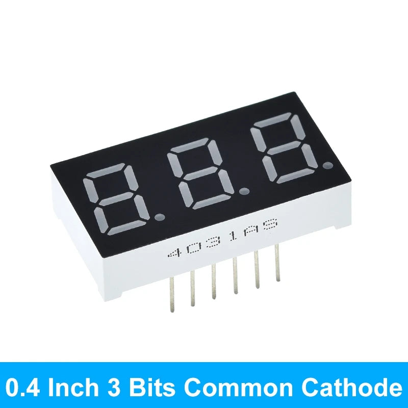 TZT 0.28/0.36/0.4/0.56 inch LED display 7 Segment 1/ 2 / 3 / 4 Bit Digit Tube Red Common Cathode / Anode Digital led 7segment