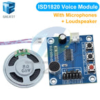 GREATZT ISD1820 recording module voice module the voice board telediphone module board with Microphones + Loudspeaker