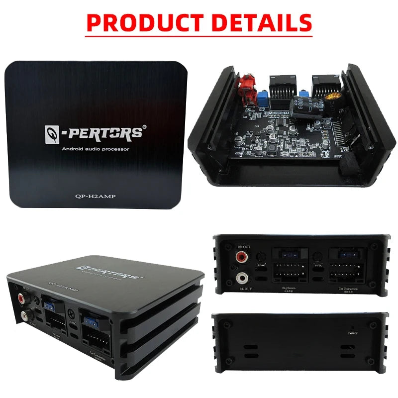 Android System Large Screen Special Amplifier Car Audio Lossless Upgrade 4-way DSP-intelligent Digital Audio Processor