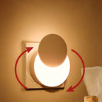 Night Light Motion Sensor With LED Light EU/US Plug Lamps Children'S Night Light Wireless Night Lamp For Bedside Table Bedroom