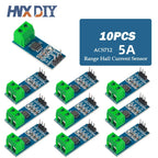 5/10 Uds ACS712 5A 20A 30A Módulo De Sensor De Corriente Hall De Rango Módulo De Sensores ACS712 Para Arduino Kit Electrónico