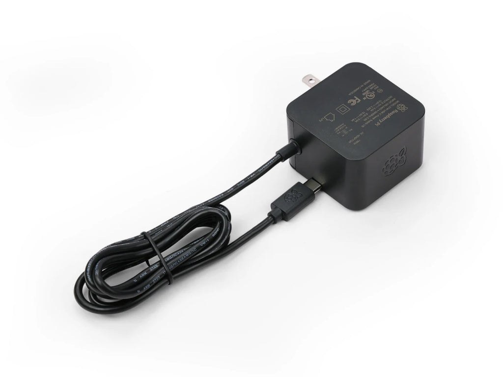 Raspberry Pi 5 27W USB-C Type C PD Official Power Supply Adapter, 5.1V, 5A US EU Plug  Version