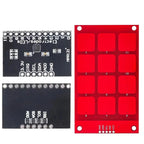 2pcs MPR121 Breakout V12 Capacitive Touch Sensor Module 12 Key I2C for Arduino Keyboard Matrix