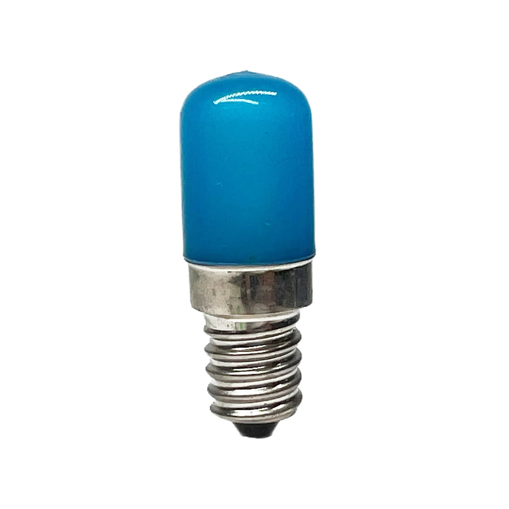 Colorful T18 Mini E14 E12 LED Bulb Refrigerator Light 2W Red Green Blue Yellow Cold / Warm White Lamp AC 85-265V For Freezer