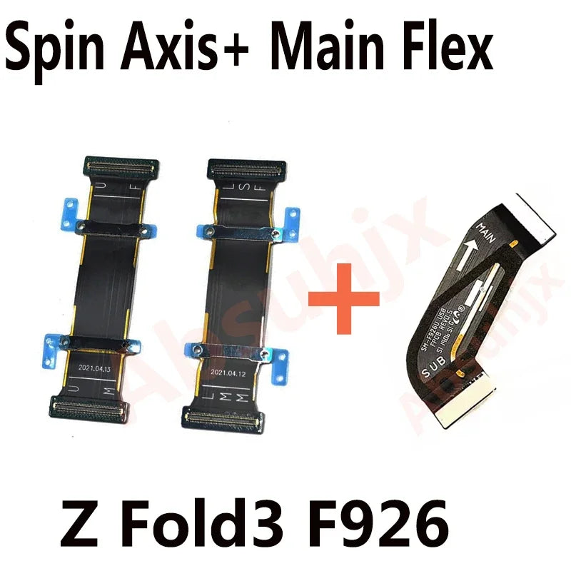 Z Fold Spin Axis Main Board LCD Display Connector Flex Cable Ribbon for Samsung Galaxy Z Fold2 3 4 5 6 F916 F926 F936 F946 F956U