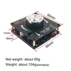 ZK-502M/1002M 2.0 Stereo Bluetooth 5.0 Digital Amplifier Board 50W+50W / 100W+100W Audio Amplifier Module