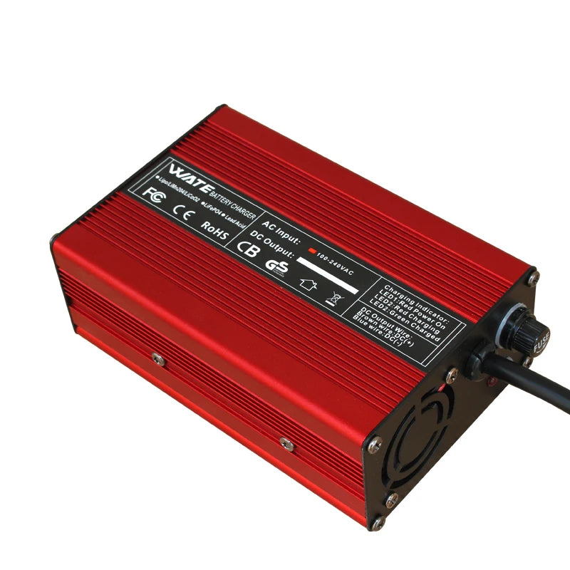 12.6V 10A Charger 12.6V Li-ion Battery Charger For 3S 12V Lipo/LiMn204/LiCo02 Battery Smart Charger Auto-Stop Smart Tools