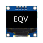 0.96 inch OLED IIC Serial White Display Module 128X64 I2C SSD1306 12864 LCD Screen Board GND VCC SCL SDA 0.96" for Arduino Black