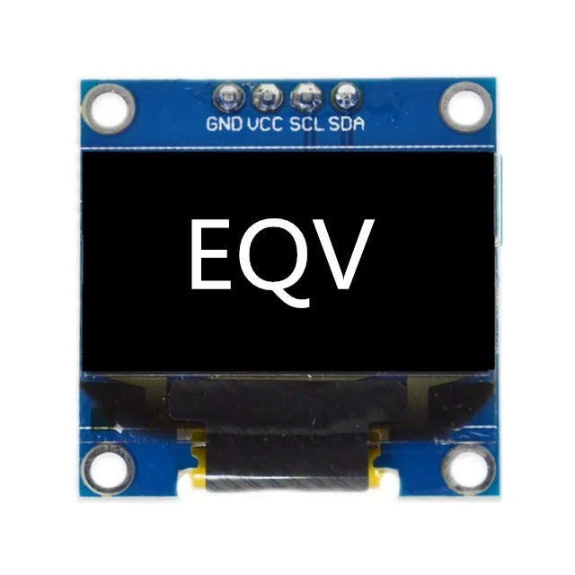 0.96 inch OLED IIC Serial White Display Module 128X64 I2C SSD1306 12864 LCD Screen Board GND VCC SCL SDA 0.96" for Arduino Black