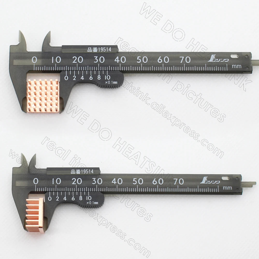 WE DO HEATSINK Small Tiny Useful Pure Copper Heat Sink Without or With Thermal Pad For Raspberry Pi Banana Pi IC Chipset Package