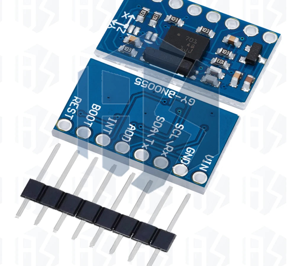 GY-BNO055 9DOF 9-axis BNO055 Absolute Orientation Breakout Board Sensor Module Angle Gyroscope Module IIC Serial for