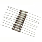 10PCS 5*20mm Fast Break Ceramic Fuse Slow Blow Tube Fuse With a Pin 5X20MM 250V 0.5A 1A 2A 3A 4A 5A 6A 7A 8A 10A 12A 15A 20A 25A