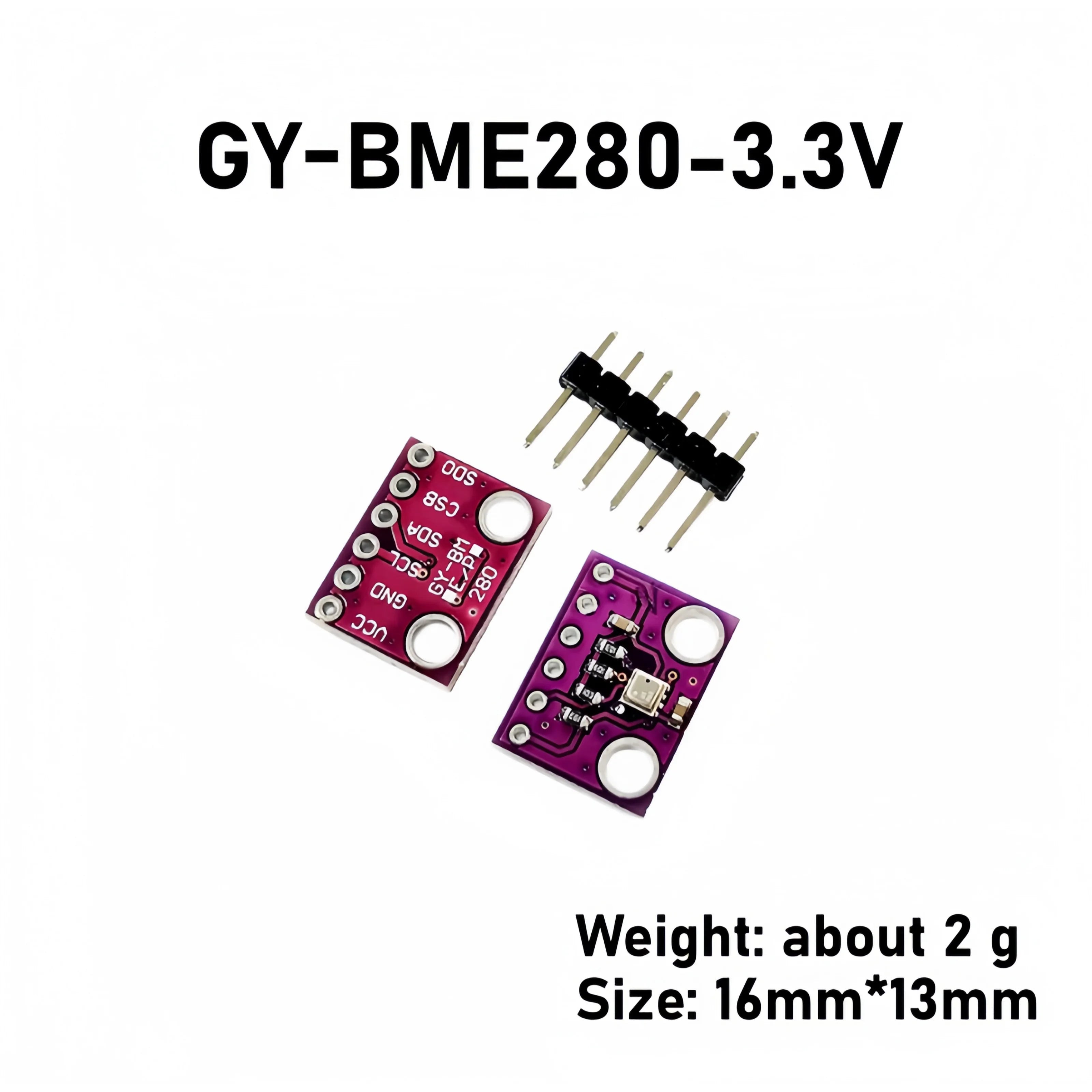 2/4/10 PCS BME280 BMP280 5V 3.3V Digital Sensor Temperature Humidity Barometric Pressure Module I2C SPI For Arduino