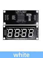 TM1637 LED Display Module 4 Digit Time Indicator Tube 7 Segment Digital Indicator Tube 0.56 Inch Digital LED Module