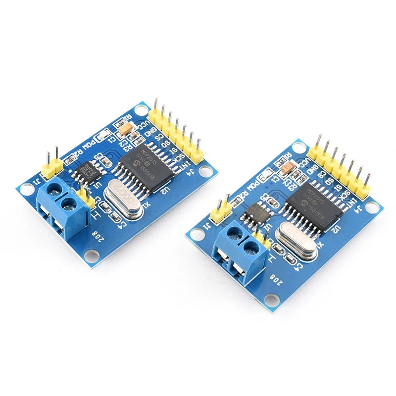 1pcs/5pcs MCP2515 CAN Bus Module Board TJA1050 Receiver SPI For 51 MCU ARM Controller NEW