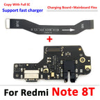 NEW USB Charging Port Dock Board Connector Main FPC Motherboard Flex Cable For Xiaomi Redmi Note 9 10 7 Pro 10S 11 4G 5G 8 fast