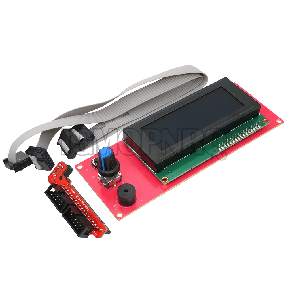 Mega 2560 R3 CH340 +1pcs RAMPS 1.4 Controller +5pcs A4988 DRV8825 Stepper Driver Module+1pcs 2004 controller for 3D Printer kit