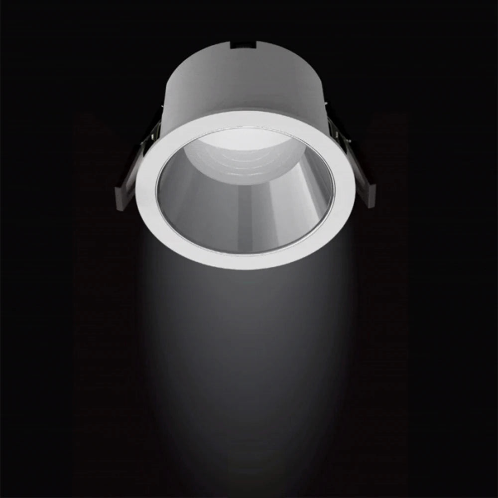 LED High-Efficiency Recessed, Ceiling Light Anti Glare Downlight,Tuya Bluetooth/ Zigbee matter Smart Lamp Lighting AC85V-260V