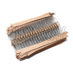 860pcs 1/4W Carbon Film Resistor Kit 5% Resistance Assorted Set 43valuesX20pcs 1R - 1M Ohm 0.25W Sample Pack