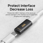 Hagibis USB C Female to USB C Female Adapter 80Gbps 240W USB4 Dual Female Extension Cable Converter for Thunderbolt 5/4 Laptop