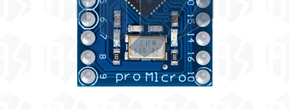 Pro Micro ATmega32U4 5V 16MHz Replace ATmega328 For Arduino TYPE-C  With 2 Row Pin Header For Leonardo Mini Usb Interface Pro