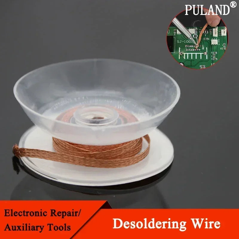 1/2/5/10Pcs 1.5M Width 1 1.5 2 2.5 3 3.5 4 mm Desoldering Braid Welding Solder Remover Wick Wire Lead Cord Flux BGA Repair Tool