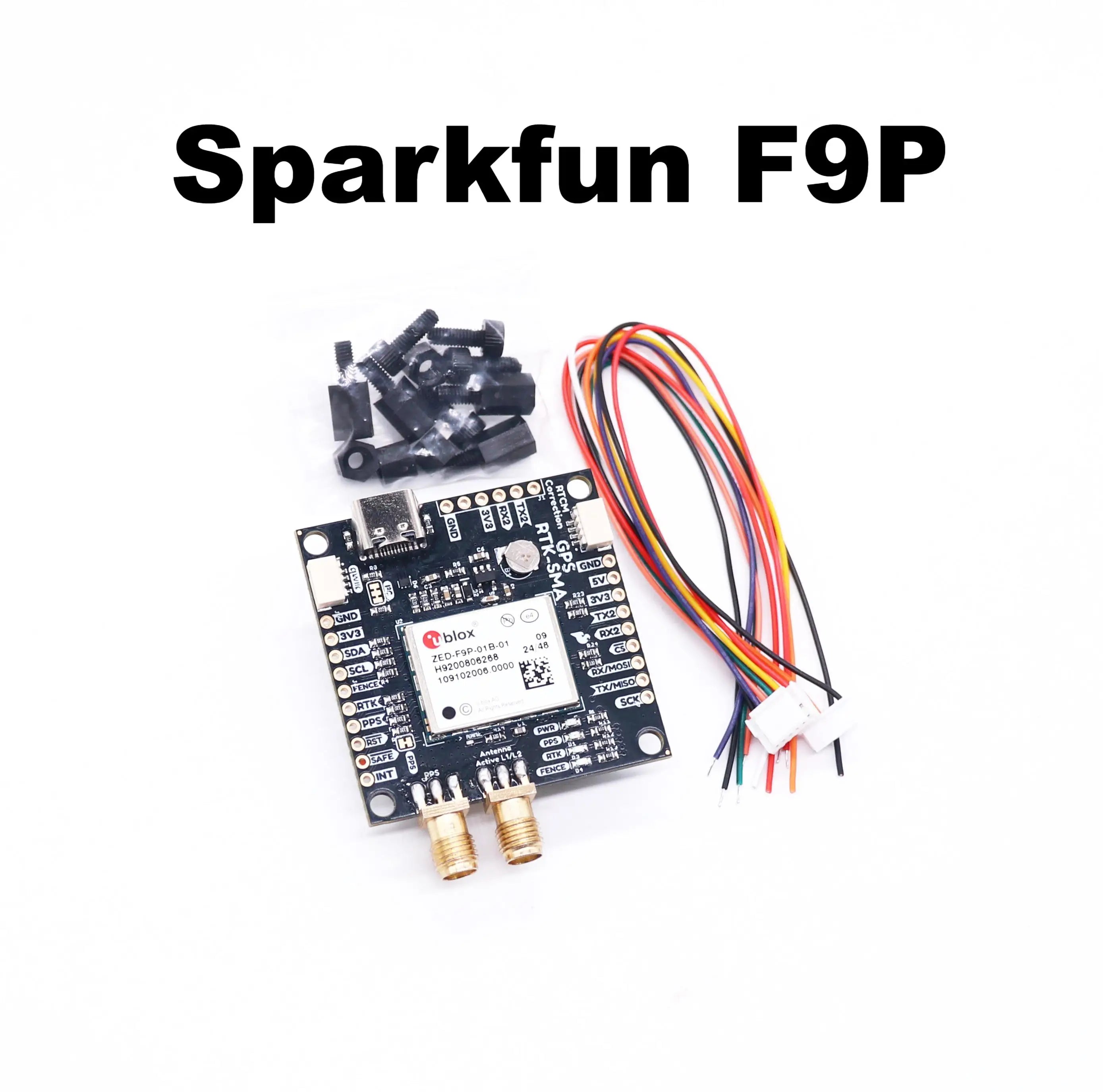 BCUBE SparkFun GPS RTK2 Board ZED F9P Qwiic High-Precision UAV GNSS Series Ardupilot FPV AutoPilot Flight Control