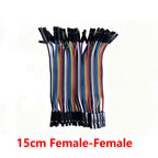 40PCS Jumper Wire DuPont Line DuPont Cable Connection male to male+female to female and male to female for Arduino DIY KIT