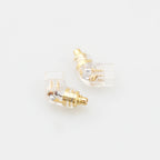 Earphone Jack Adpter MMCX 2Pin 0.78 Flat - 2Pin Groove Earphone Protector MMCX TO MMCX For N5005 IE300 IE600 IE900 5.0