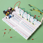 MB-102 Prototype Breadboard 400 830 Points Solderless PCB Bread Board Jumper Wires Cable Board  for Arduino Kit DIY Dupont Wire