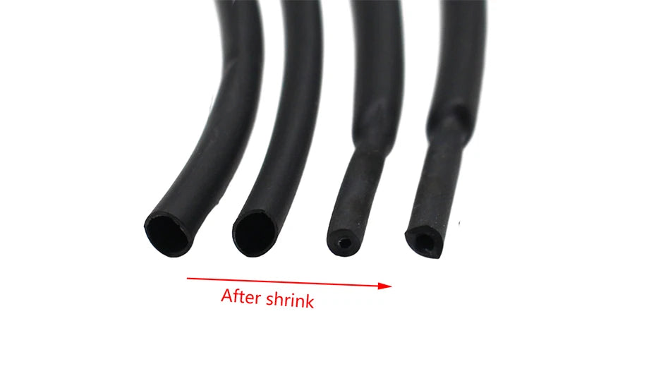 1Meter 4:1 Heat Shrink Tube With Glue Thermoretractile Heat Shrinkable Tubing Dual Wall Heat Shrink Tubing 6 8 12 16 24 40 52 72