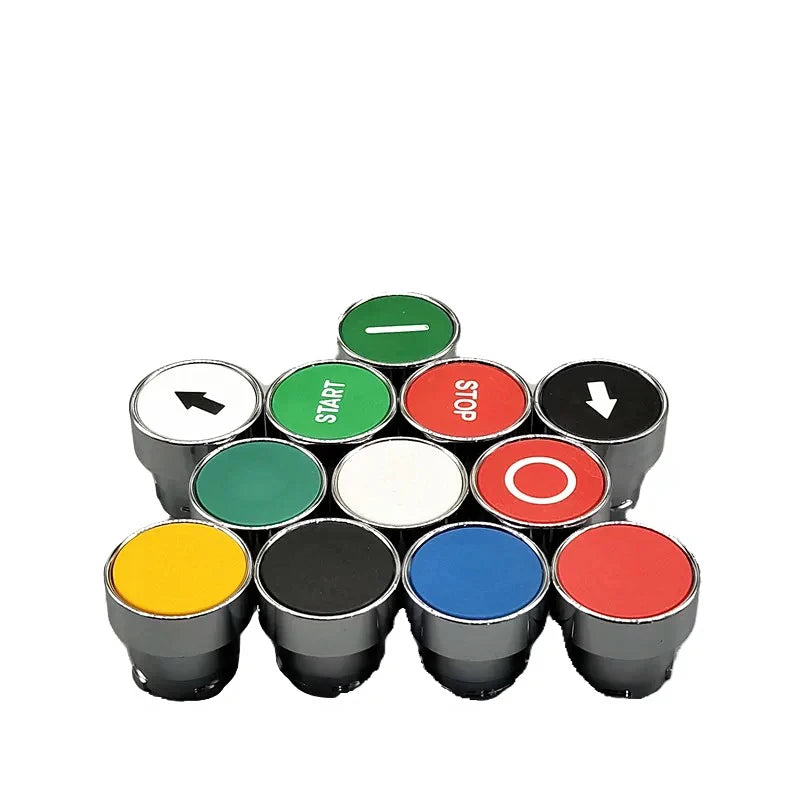 XB2 button switch metal emergency stop reset rotating mushroom head jog power start stop