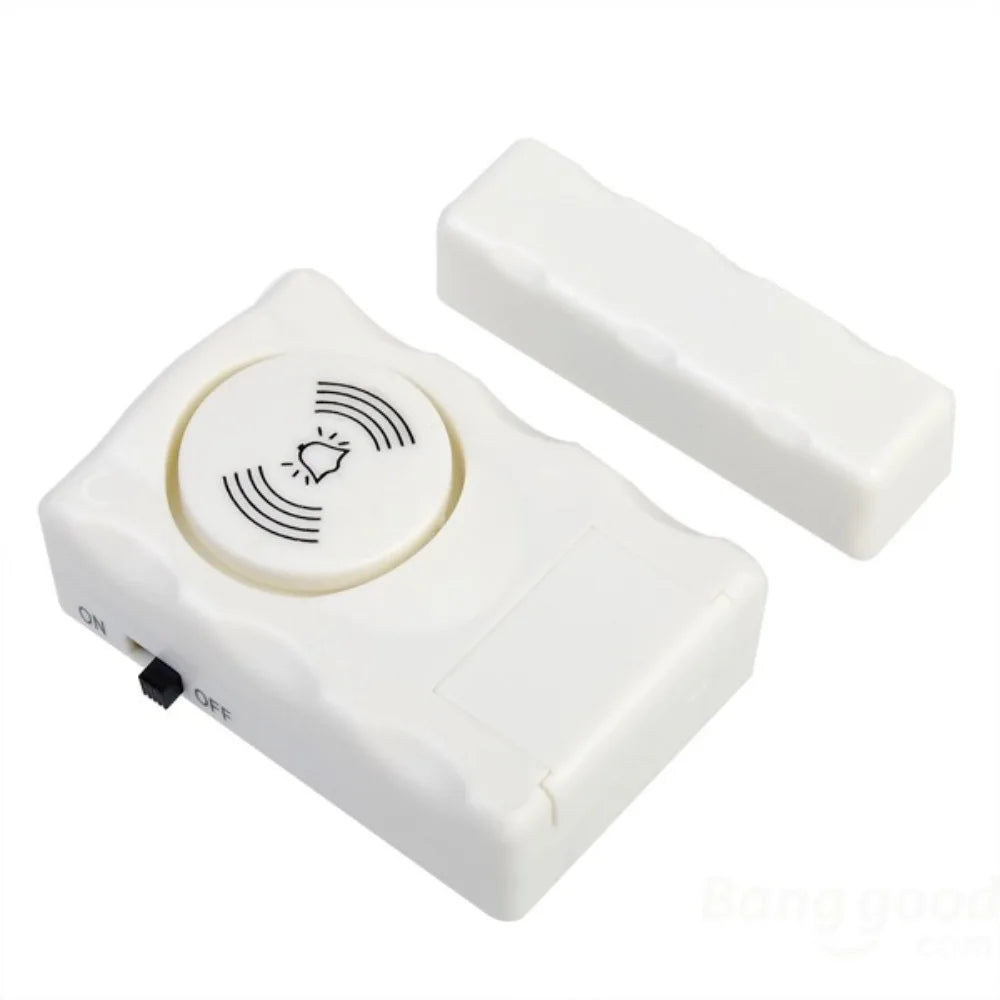 Door Window Alarm 120dB Loud Magnetic Sensor  Home Office Security Easy Install Anti Theft Alert  Drawers  Cabinets