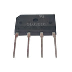 10PCS/LOT GBJ1010 GBJ1510 GBJ2010 GBJ2510 GBJ3510 GBJ5010 ZIP-4 1000V 10A/15A/20A/25A/35A/50A Rectifier Bridge Stack
