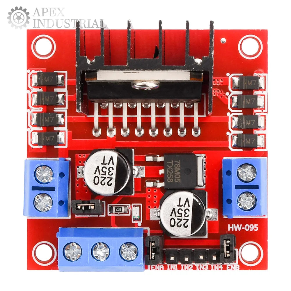 L298N Motor Driver Controller Board Module Stepper Motor DC Dual H-Bridge for Arduino Smart Car Power R3 Mega2560