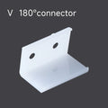 1-20pcs LED Rigid Strip DC12V 50CM 20 inch SMD5730 36LEDs U/V-Shaped Flat LED Aluminum Channel Rigid Strip for Indoor Lighting