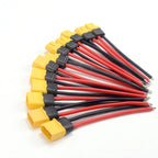 6pcs XT60H+ XT60 Connector with Cover Protection Male Female Power Plug with Sheath for Lipo Battery RC Planes Cars